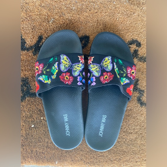 Johnny Was Shoes - Johnny Was OSAKA POOL SLIDE
SZ 9